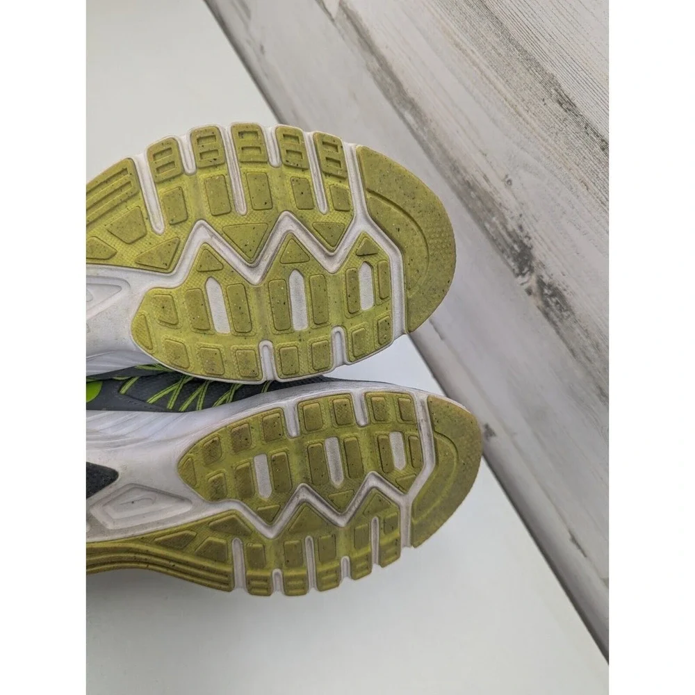 Nike Air Relentless 6 Mens Running Shoes Grey Volt Lime 843836-003 Size 9.5
